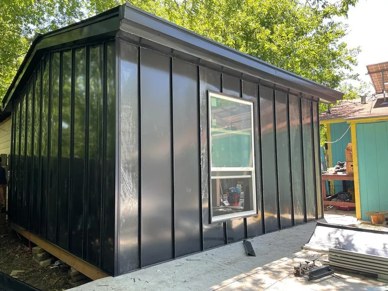 Black standing seam metal wall panels for Roof Inspection in South Miami Heights